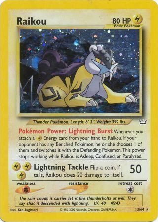 Raikou - 13/64 (Holo)