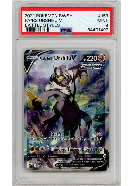 Rapid Strike Urshifu V – 153/163 – PSA 9