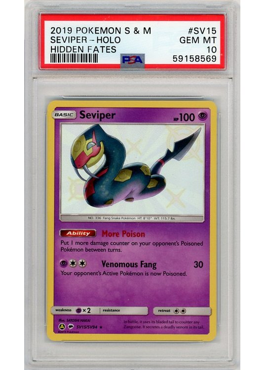 Seviper – SV15/SV94 – PSA 10