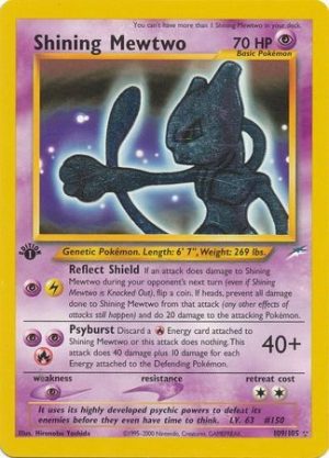 Shining Mewtwo - 109/105 - 1st Edition