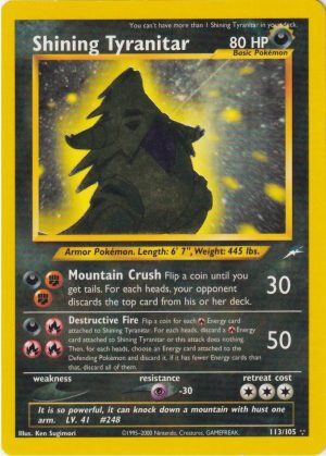 Shining Tyranitar - 113/105