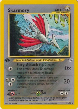 Skarmory - 23/64 - 1st Edition