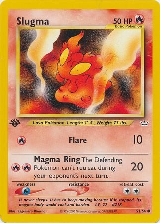 Slugma - 53/64 - 1st Edition