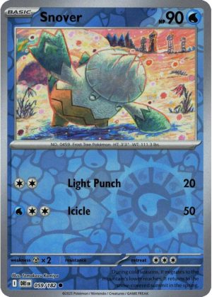 Snover - 059/182 - Reverse
