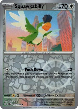 Squawkabilly - 160/182 - Reverse