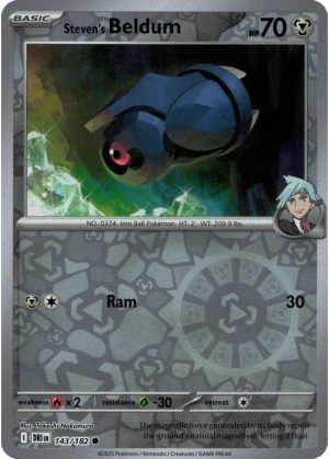 Steven's Beldum - 143/182 - Reverse
