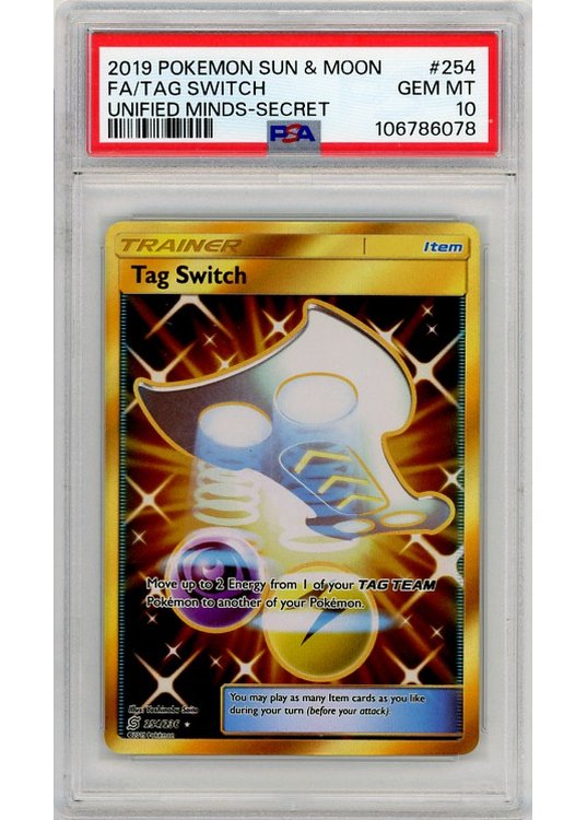 Tag Switch – 254/236 – PSA 10