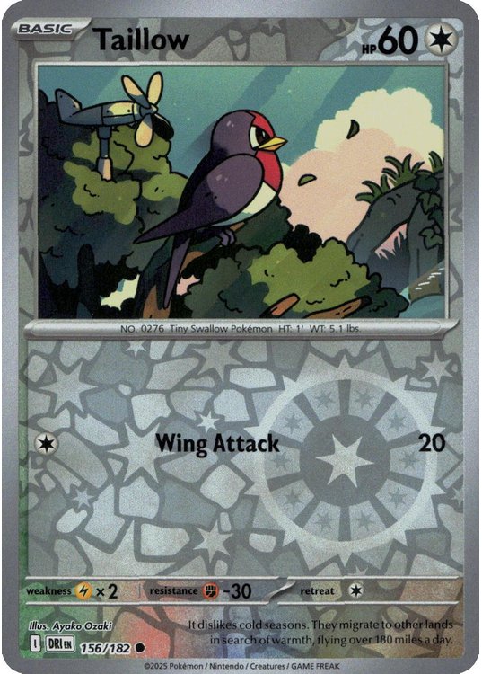 Taillow – 156/182 – Reverse
