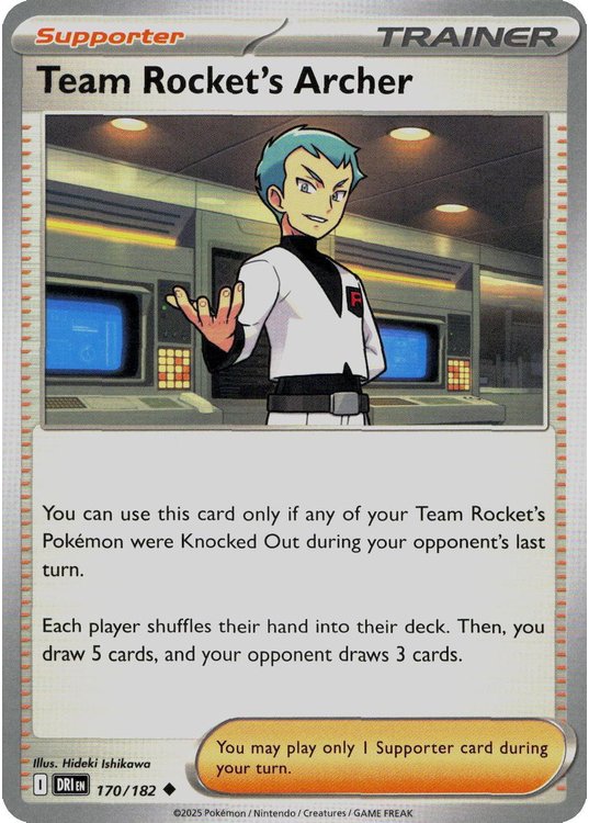 Team Rocket's Archer - 170/182