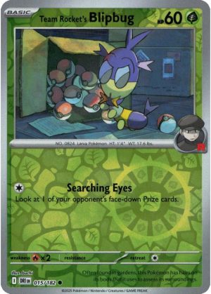 Team Rocket's Blipbug - 015/182 - Reverse
