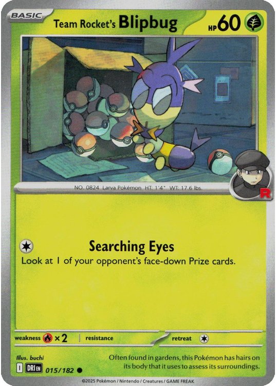 Team Rocket's Blipbug - 015/182