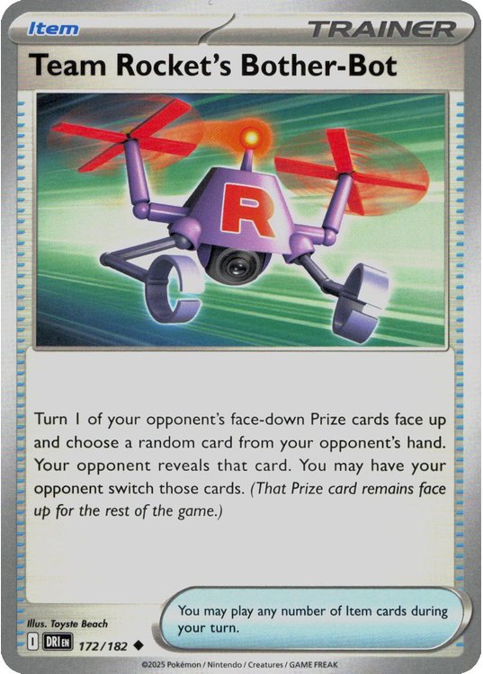 Team Rocket’s Bother-Bot – 172/182