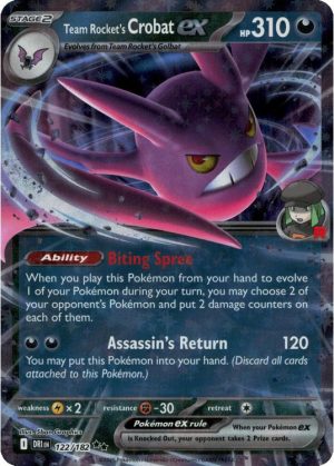 Team Rocket's Crobat ex - 122/182