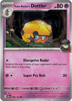 Team Rocket's Dottler - 088/182