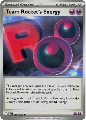 Team Rocket's Energy - 182/182