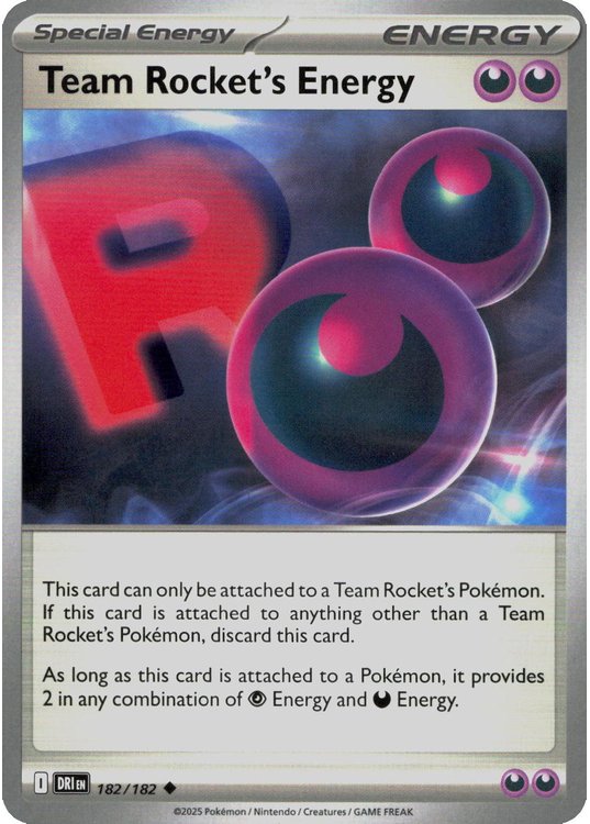 Team Rocket's Energy - 182/182
