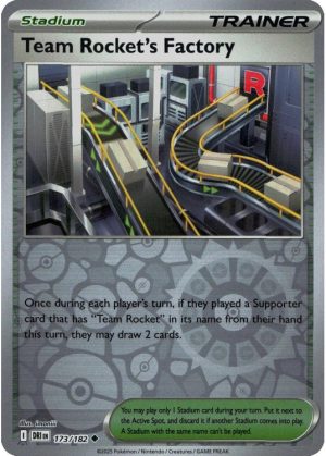 Team Rocket's Factory - 173/182 - Reverse