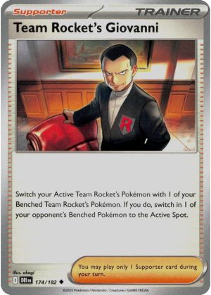 Team Rocket's Giovanni - 174/182