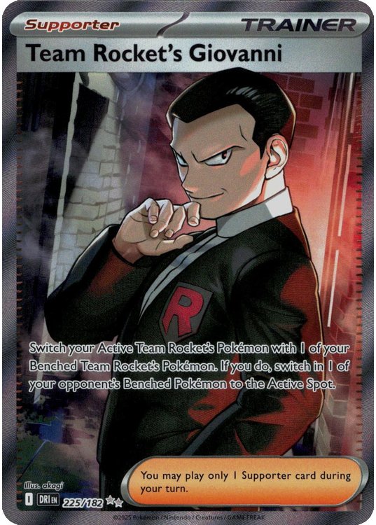 Team Rocket's Giovanni - 225/182