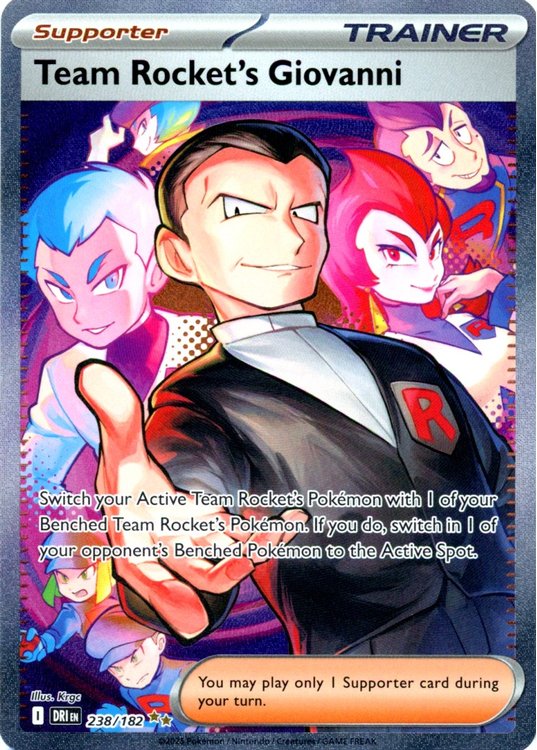 Team Rocket's Giovanni - 238/182
