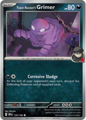 Team Rocket's Grimer - 123/182