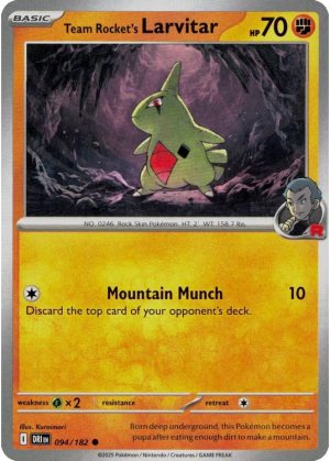 Team Rocket's Larvitar - 094/182