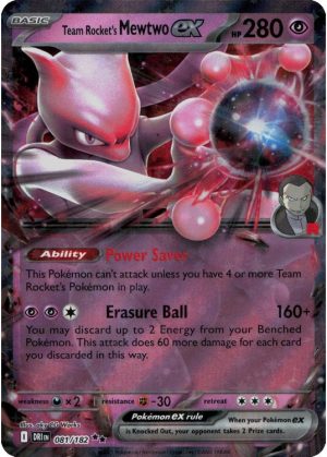 Team Rocket's Mewtwo ex - 081/182