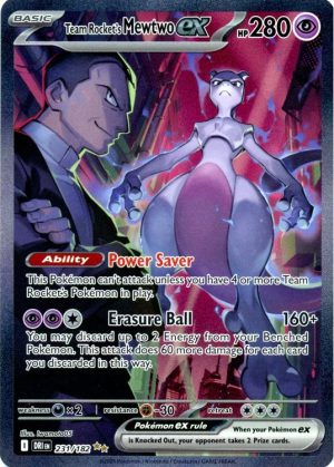 Team Rocket's Mewtwo ex - 231/182