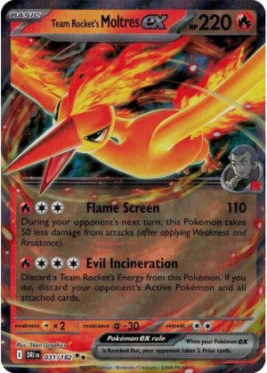 Team Rocket's Moltres ex - 031/182