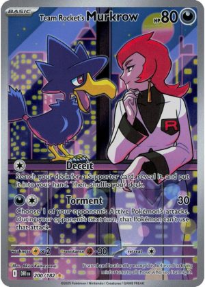 Team Rocket's Murkrow - 200/182