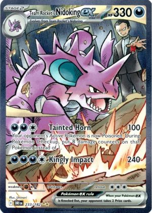 Team Rocket's Nidoking ex - 233/182