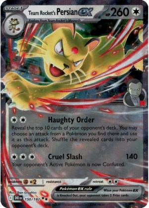 Team Rocket's Persian ex - 150/182
