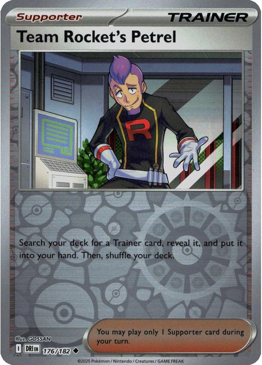 Team Rocket’s Petrel – 176/182 – Reverse