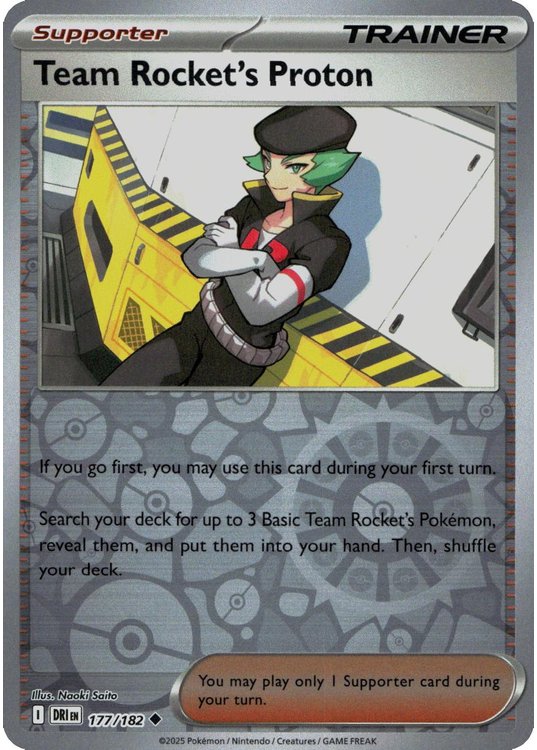 Team Rocket’s Proton – 177/182 – Reverse