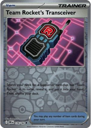Team Rocket's Transceiver - 178/182 - Reverse