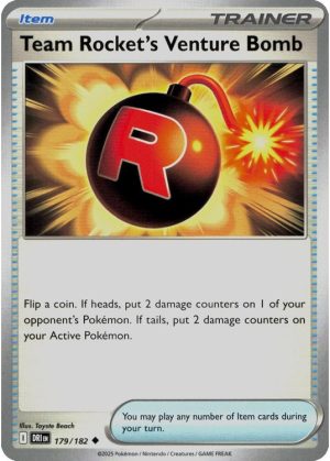 Team Rocket's Venture Bomb - 179/182