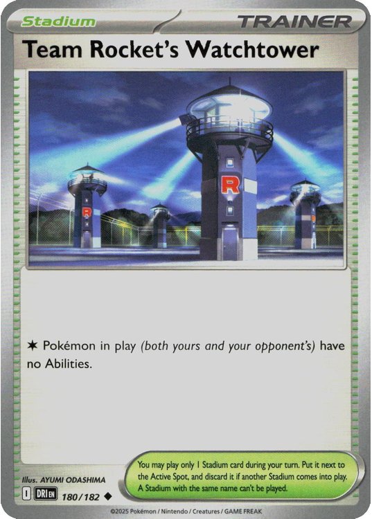 Team Rocket's Watchtower - 180/182
