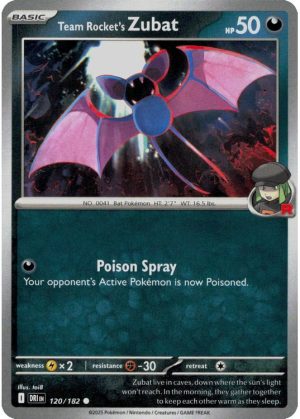 Team Rocket's Zubat - 120/182