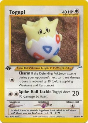 Togepi - 56/105 - 1st Edition