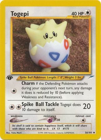 Togepi - 56/105 - 1st Edition