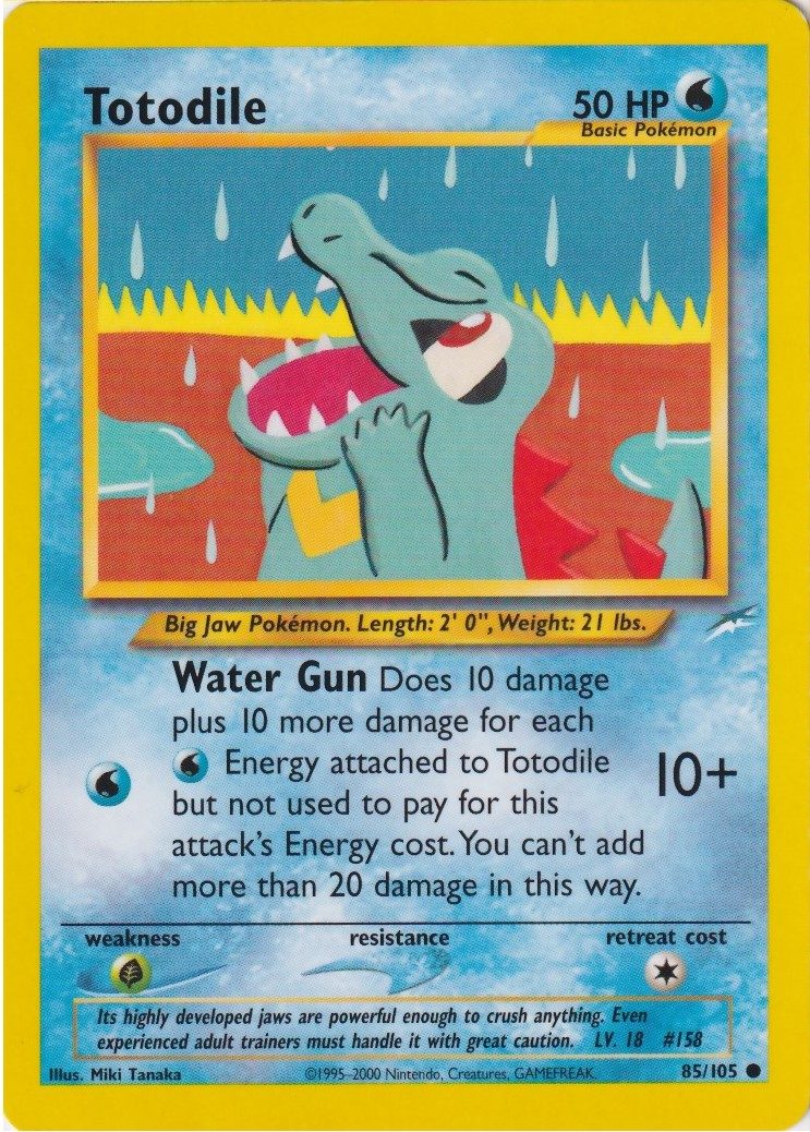 Totodile - 85/105