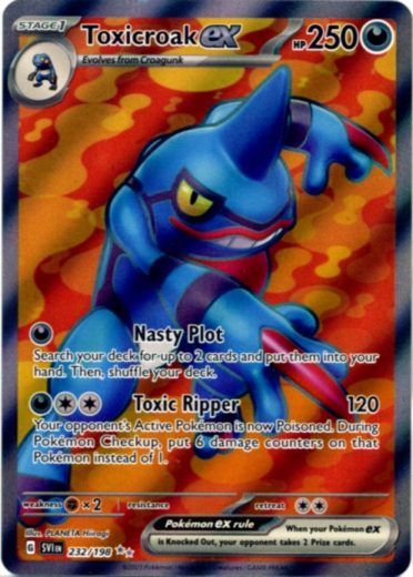 Toxicroak ex - 232/198