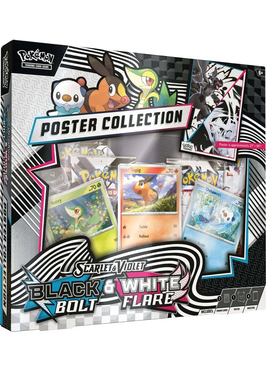 Unova Poster Collection - SV10.5 Black Bolt & White Flare