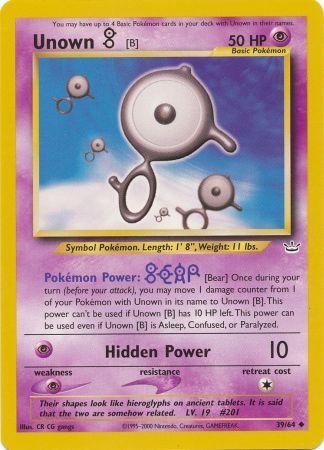 Unown [B] - 39/64
