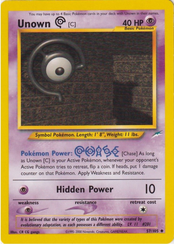 Unown [C] - 57/105