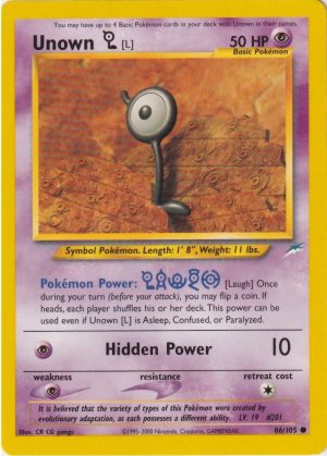 Unown [L] - 86/105