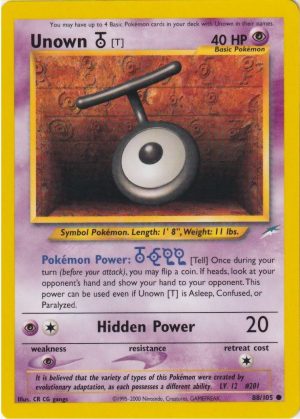 Unown [T] - 88/105