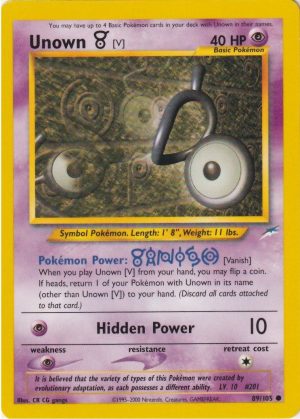 Unown [V] - 89/105