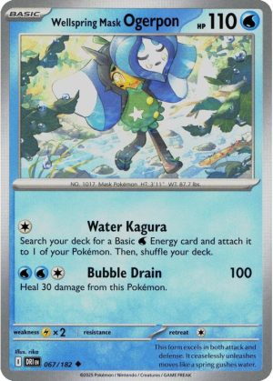 Wellspring Mask Ogerpon - 067/182