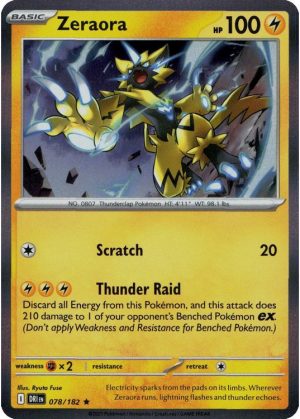 Zeraora - 078/182 (Holo)